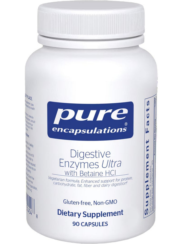 Pure Encapsulations, Digestive Enzymes Ultra with Betaine HCl, 90 Capsules