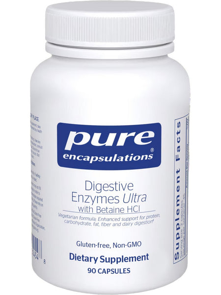 Pure Encapsulations, Digestive Enzymes Ultra with Betaine HCl, 90 Capsules
