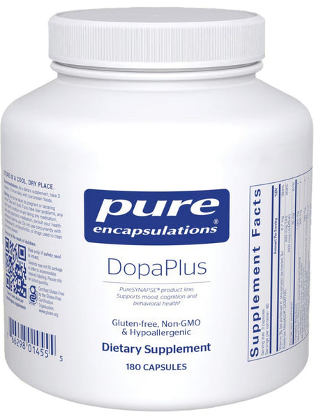 Pure Encapsulations, DopaPlus, 180 caps
