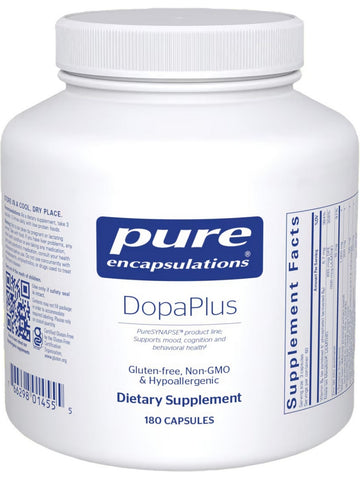 Pure Encapsulations, DopaPlus, 180 caps