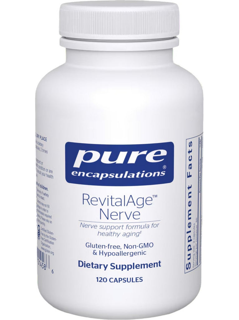 Pure Encapsulations, RevitalAge Nerve, 120 caps
