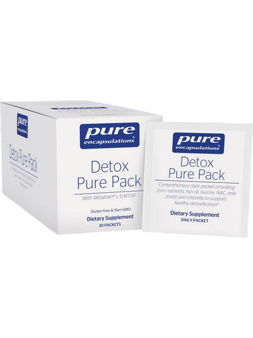 Pure Encapsulations, Detox Pure Pack, 30 pkts