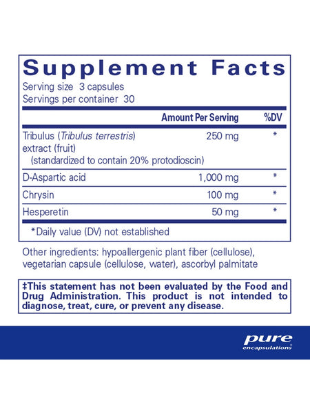 Pure Encapsulations, Tribulus Formula, 90 capsules