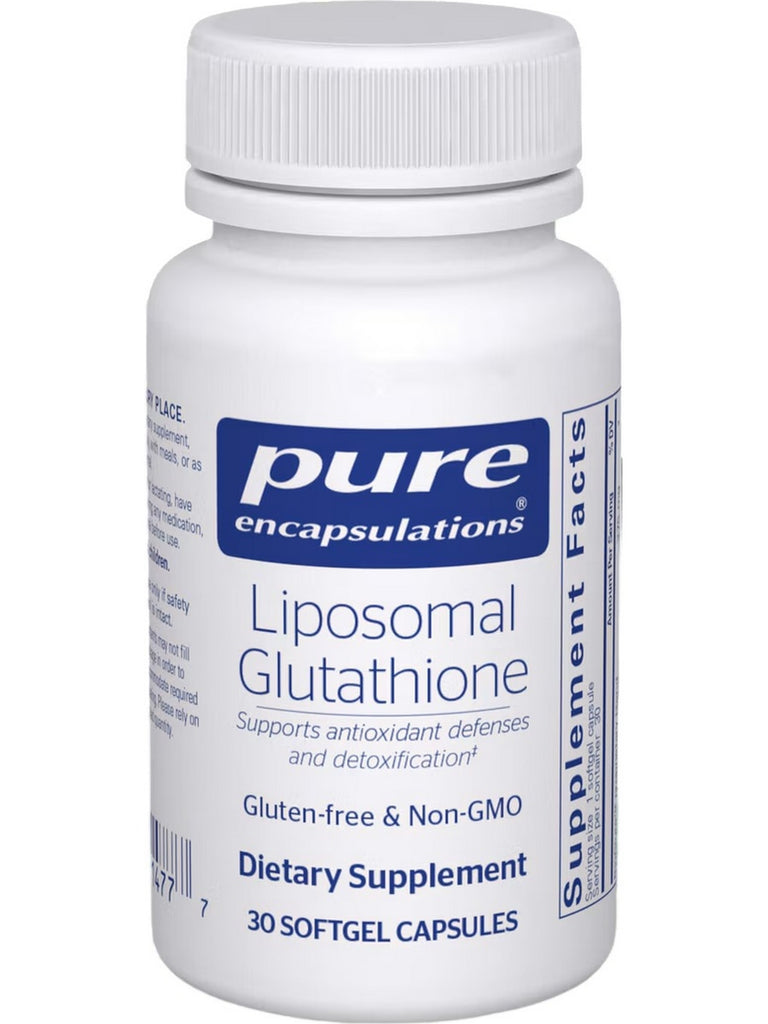 Pure Encapsulations, Liposomal Glutathione, 30 caps