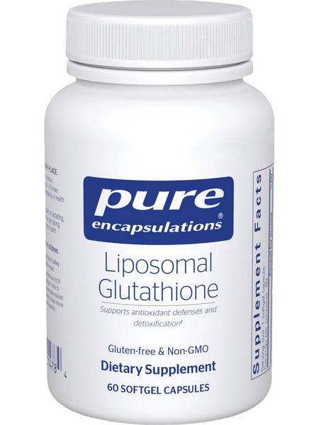 Pure Encapsulations, Liposomal Glutathione, 60 caps