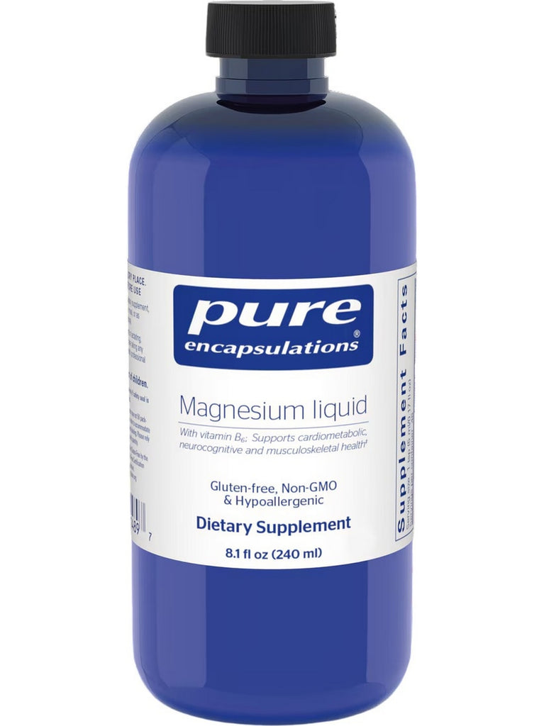 Pure Encapsulations, Magnesium Liquid, 8.1 fl oz