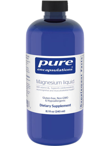 Pure Encapsulations, Magnesium Liquid, 8.1 fl oz