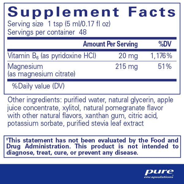 Pure Encapsulations, Magnesium Liquid, 8.1 fl oz