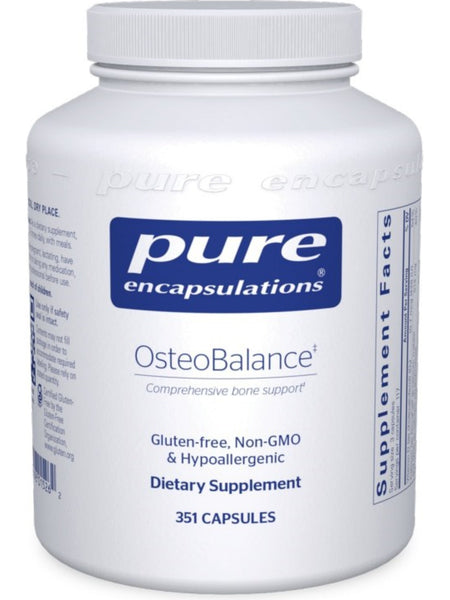 Pure Encapsulations, OsteoBalance, 351 Capsules