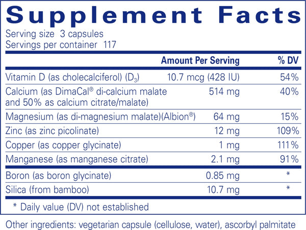 Pure Encapsulations, OsteoBalance, 351 Capsules