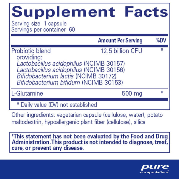 Pure Encapsulations, PureBi-Ome G.I., 60 Capsules