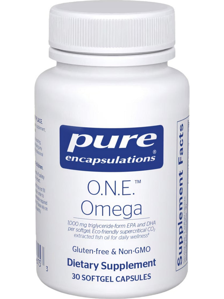 Pure Encapsulations, ONE Omega, 30 Softgel Capsules