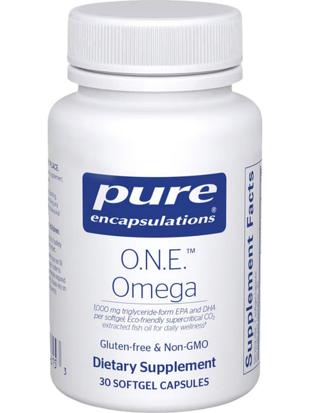 Pure Encapsulations, ONE Omega, 30 Softgel Capsules
