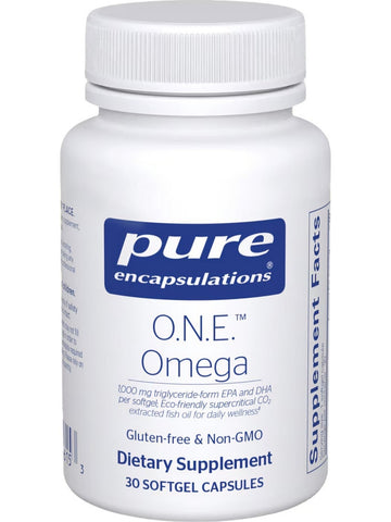 Pure Encapsulations, ONE Omega, 30 Softgel Capsules