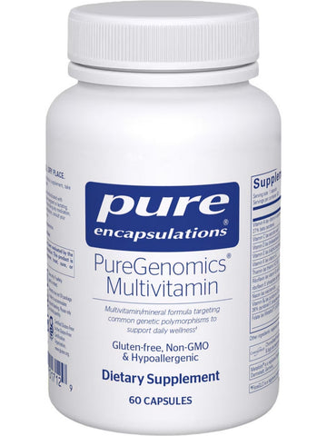 Pure Encapsulations, PureGenomics Multivitamin, 60 Capsules