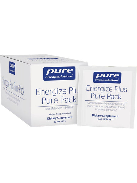 Pure Encapsulations, Energize Plus Pure Pack, 30 Packets