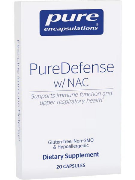 Pure Encapsulations, PureDefense with NAC Travel Pack, 1 pack