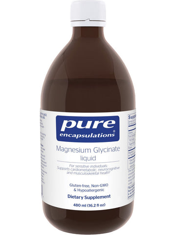 Pure Encapsulations, Magnesium Glycinate Liquid, 480 ml