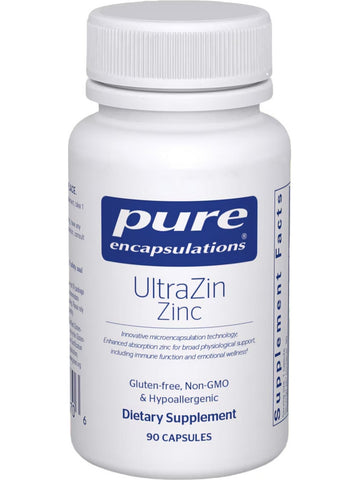 Pure Encapsulations, UltraZin Zinc, 90 Capsules