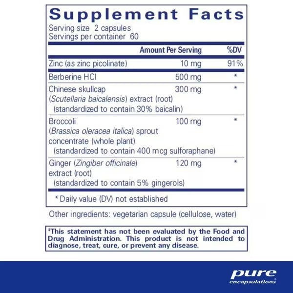 Pure Encapsulations, Th1 Support, 120 Capsules