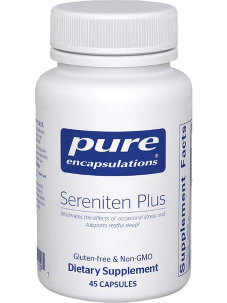 Pure Encapsulations, Sereniten Plus, 45 caps
