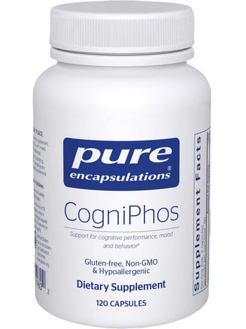 Pure Encapsulations, CogniPhos, 120 caps