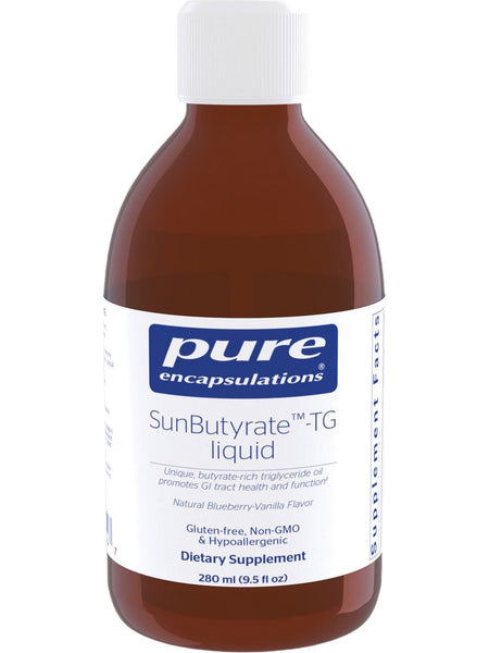 Pure Encapsulations, SunButyrate TG liquid, 280 ml