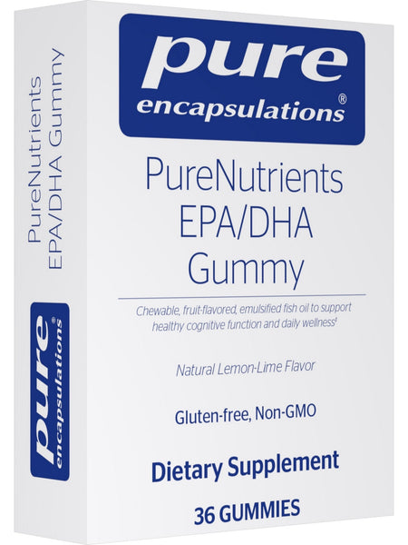 Pure Encapsulations, PureNutrients EPA/DHA Gummy, 36 gummnies