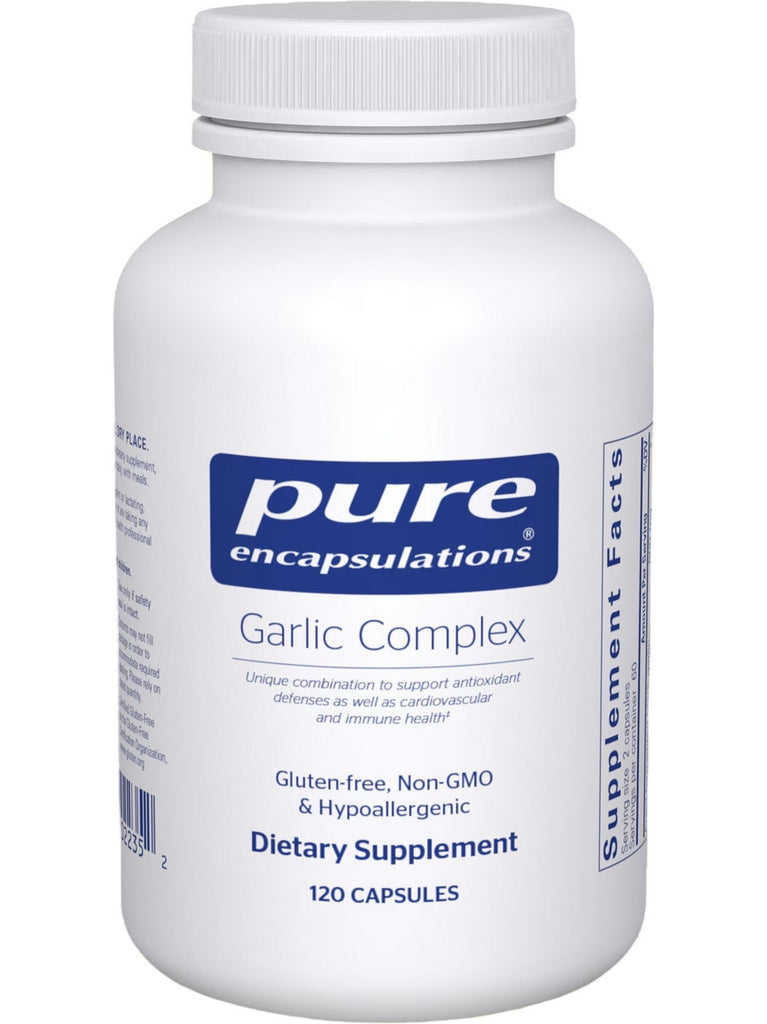Pure Encapsulations, Garlic Complex, 120 capsules