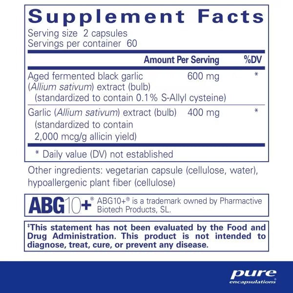 Pure Encapsulations, Garlic Complex, 120 Capsules