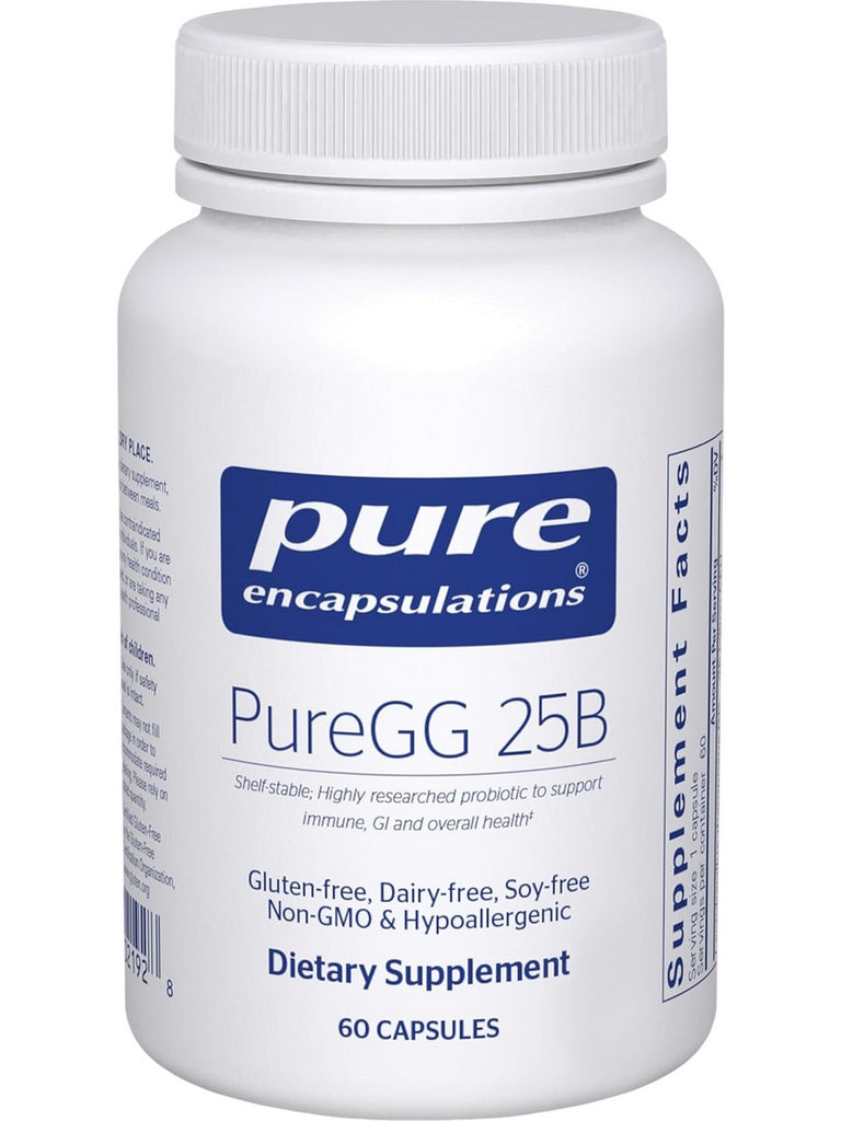 Pure Encapsulations, PureGG 25B, 60 capsules