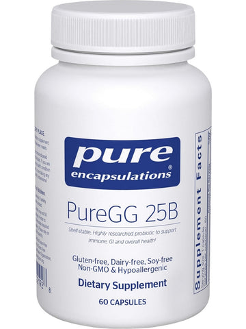 Pure Encapsulations, PureGG 25B, 60 capsules