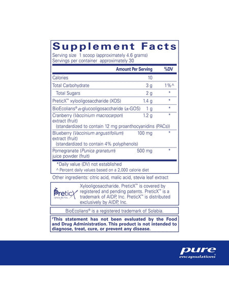 Pure Encapsulations, Poly-Prebiotic Powder, 4.9 oz
