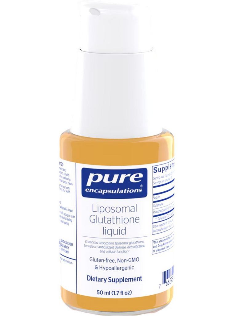 Pure Encapsulations, Liposomal Glutathione Liquid, 50 ml