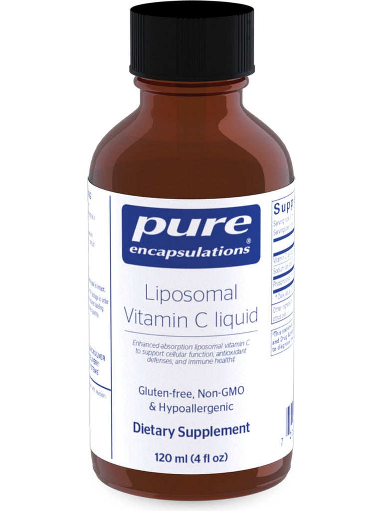 Pure Encapsulations, Liposomal Vitamin C Liquid, 120 ml