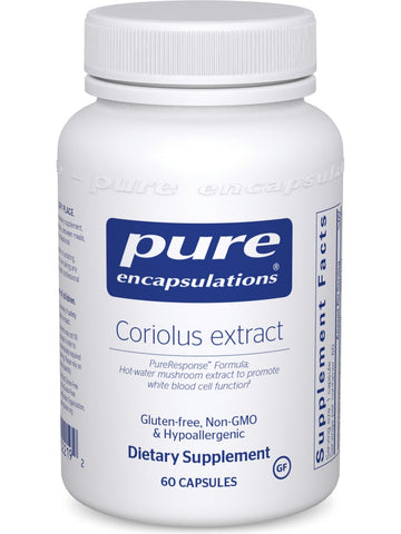 Pure Encapsulations, Coriolus Extract, 60 capsules