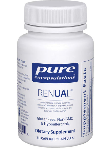 Pure Encapsulations, Renual, 60 Caplique Capsules