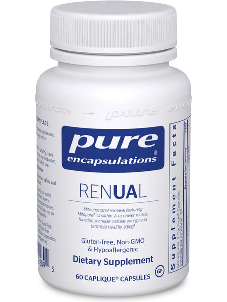 Pure Encapsulations, Renual, 60 caplique capsules
