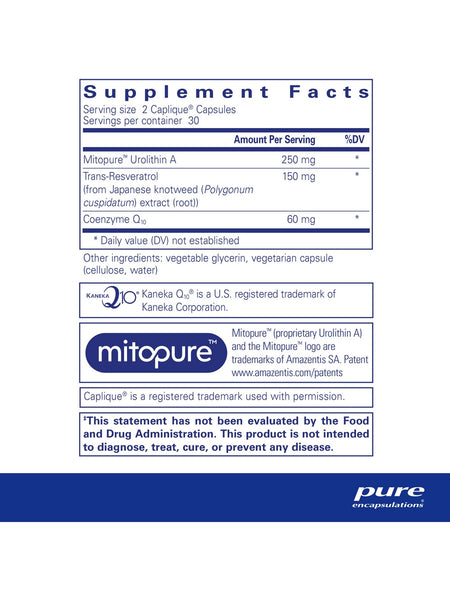 Pure Encapsulations, Renual, 60 caplique capsules