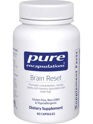 Pure Encapsulations, Brain Reset, 60 Capsules
