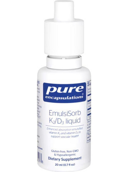 Pure Encapsulations, EmulsiSorb K2/D3 liquid, 20 ml