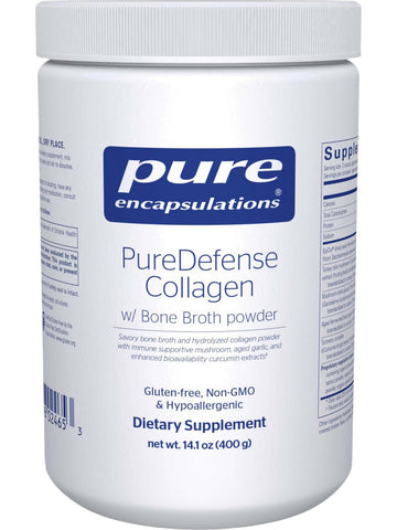 Pure Encapsulations, PureDefense Collagen with Bone Broth Powder, 14.1 oz