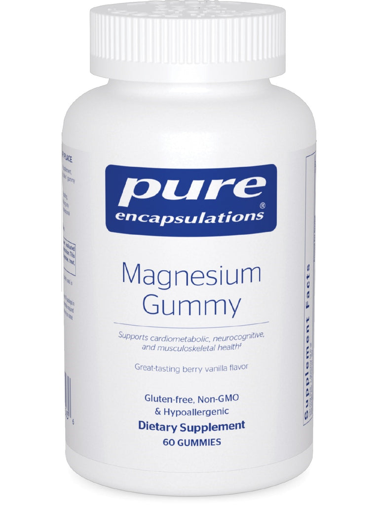 Pure Encapsulations, Magnesium Gummy, 60 Gummies