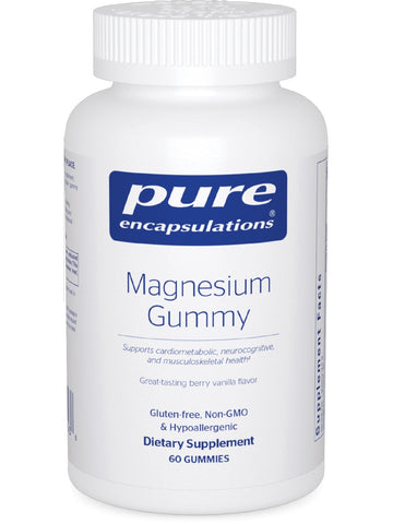 Pure Encapsulations, Magnesium Gummy, 60 Gummies