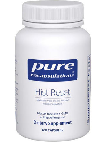 Pure Encapsulations, Hist Reset, 120 capsules