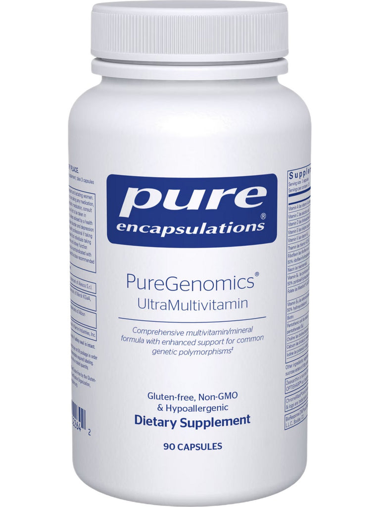 Pure Encapsulations, PureGenomics UltraMultivitamin, 90 Capsules