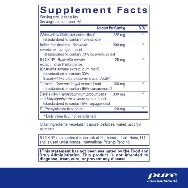 Pure Encapsulations, Phyto UltraComfort, 120 Capsules