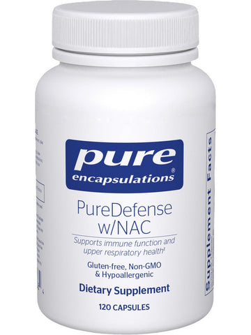 Pure Encapsulations, PureDefense w/NAC, 120 vcaps