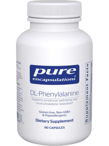 Pure Encapsulations, DL-Phenylalanine, 500 mg, 90 vcaps