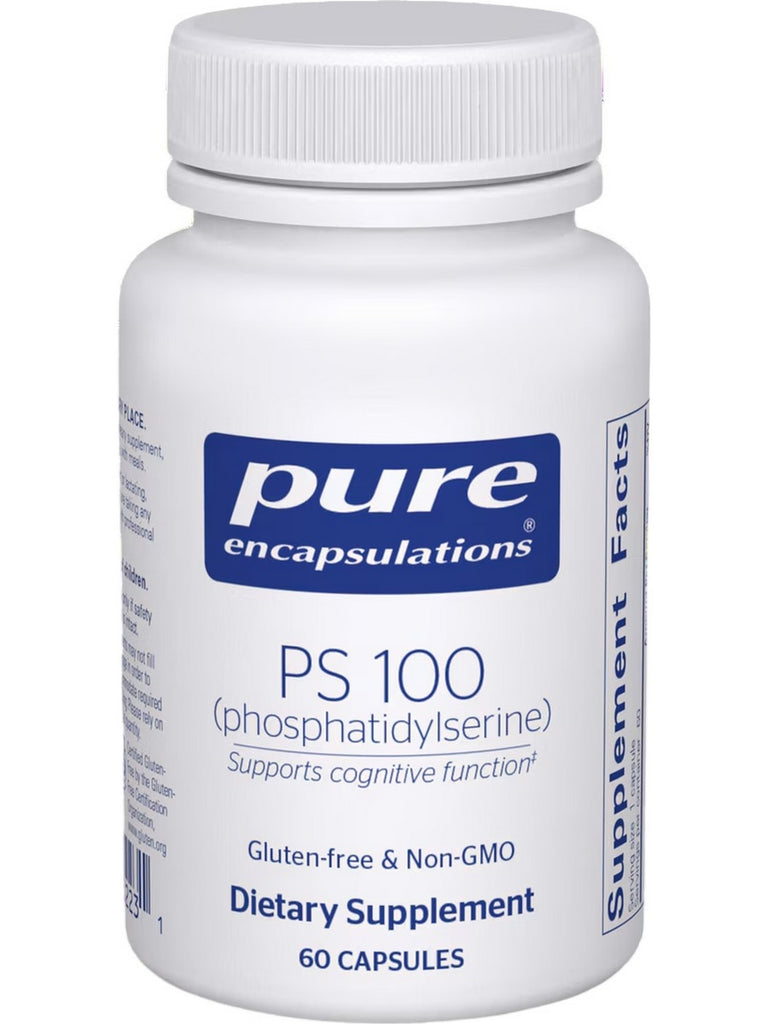 Pure Encapsulations, PS 100, 100 mg, 60 caps